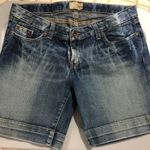 Jean shorts. Worn once.